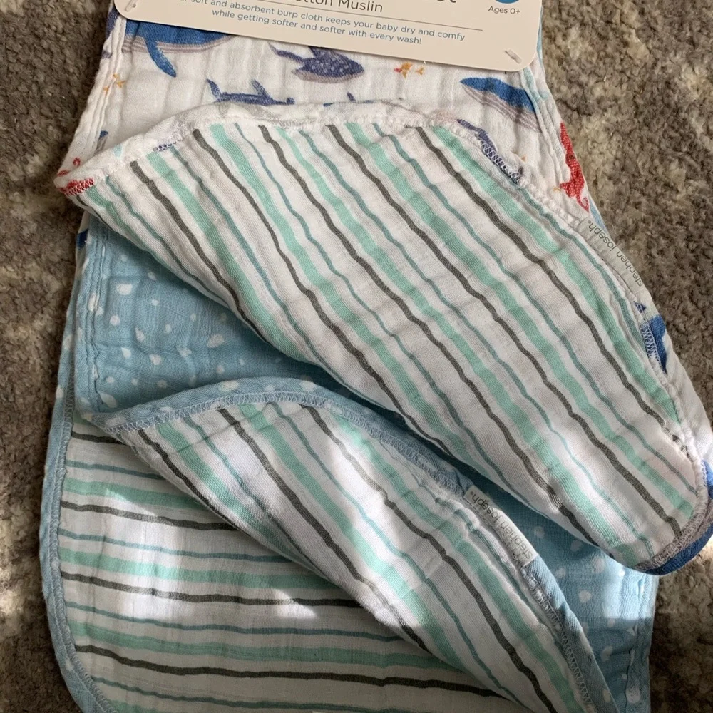 Stephen Joseph Muslim burp cloths